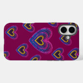 ネオン解剖学ハートiPhone/iPadケース Case-Mate iPhoneケース (裏面 (横))