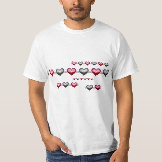 ネオン解剖学ハートiPhone / iPadケース Tシャツ (正面)