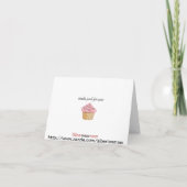 ネオン誕生日の願い カード (裏面)