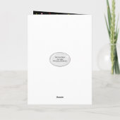 ネオン誕生日カクテルオンブラック カード (裏面)