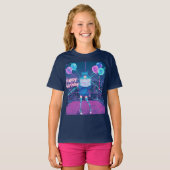 ネオン誕生日バイナターシャアメリカ Tシャツ (正面フル)