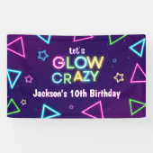 ネオン誕生日パ熱狂するーテカラフルィー 横断幕 (横)