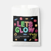 ネオン誕生日レー熱狂するザーパーティーを輝かせよう フェイバーバッグ (正面)