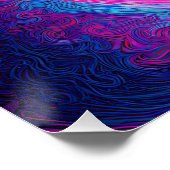 ネオン調和:モダン陰陽の解釈 ポスター (コーナー)