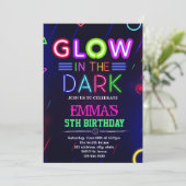 ネオン輝く招待状 招待状 (スタンド正面)