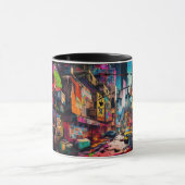 ネオン通り マグカップ (中央)