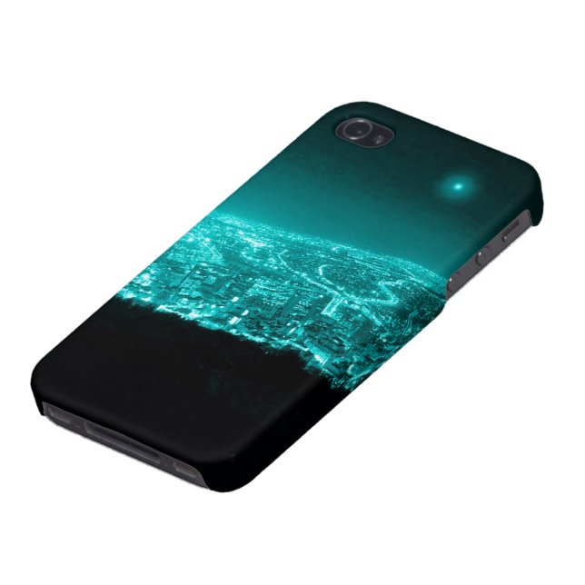 ネオン都市ライト iPhoneケース (下部)