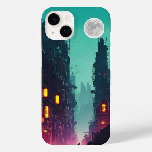 ネオン都市 Case-Mate iPhoneケース (裏面)