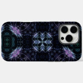 ネオン銀河の曼荼羅 フューチャリスティックな輝き Case-Mate iPhoneケース (裏面 (横))
