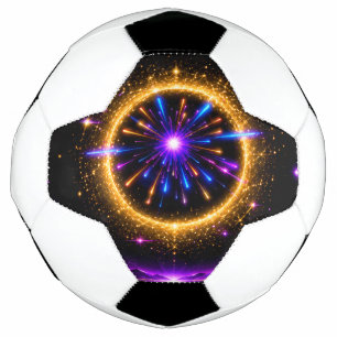 ネオン銀河コンパクトミラー サッカーボール