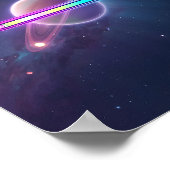 ネオン銀河ローディング惑星 ポスター (角)