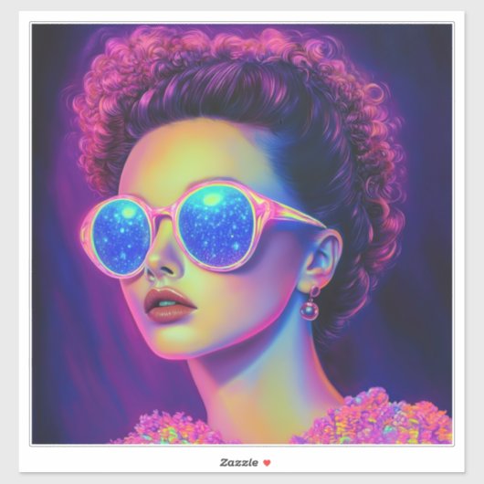 ネオン銀河系グラマー シール (シート)