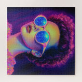 ネオン銀河系グラマー ジグソーパズル (横)