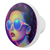 ネオン銀河系グラマー セラミックノブ (右)