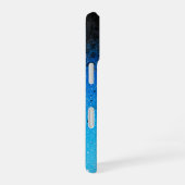 ネオン銀河系勾配 iPhone 16ケース (右側面)