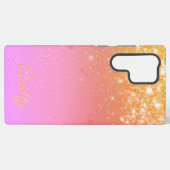 ネオン銀河系勾配 SAMSUNG GALAXYケース (裏面横)