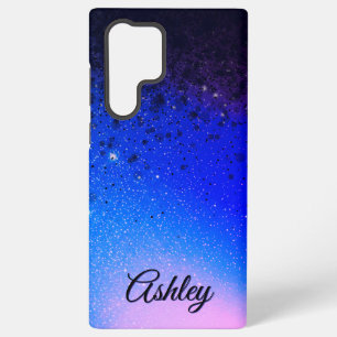 ネオン銀河系勾配 SAMSUNG GALAXY S22 ULTRAケース