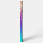 ネオン銀河系勾配 SAMSUNG GALAXYケース (左側面)