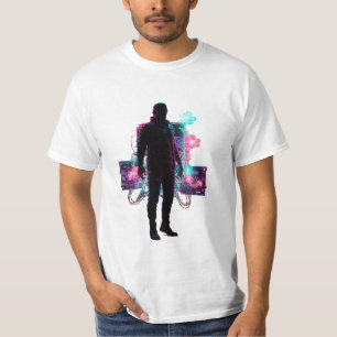 ネオン開花:技術投入による成長 Tシャツ