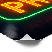 ネオン雉のポスター ポスター (コーナー)