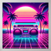 ネオン雑音 ポスター (正面)