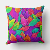 ネオン離れの流れ クッション (裏面)