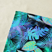 ネオン離れ熱帯 ビーチタオル (インサイチュ)