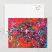 ネオン雨 ポストカード (正面/裏面)