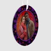 ネオン雪 オーナメント (正面)