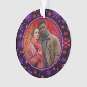 ネオン雪 オーナメント (正面)