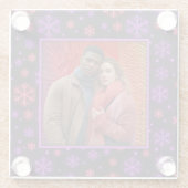 ネオン雪 ガラスコースター (裏面)