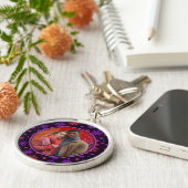 ネオン雪 キーホルダー (側面)