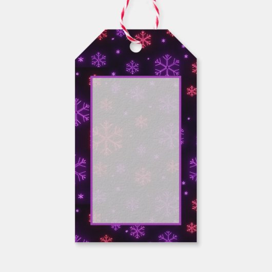 ネオン雪 ギフトタグ (裏面)