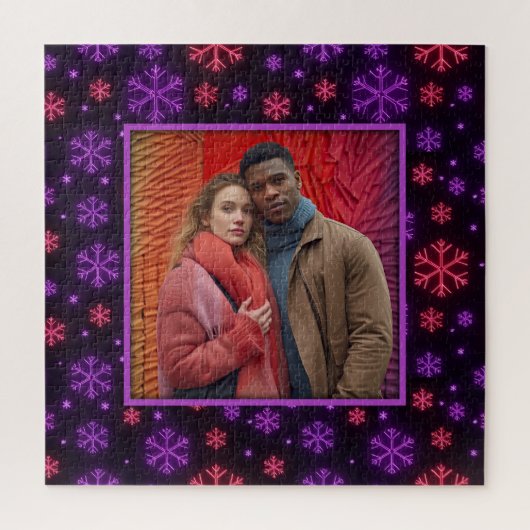 ネオン雪 ジグソーパズル (縦)