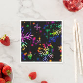 ネオン雪 スタンダードカクテルナプキン (インサイチュ)