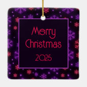 ネオン雪 セラミックオーナメント (裏面)