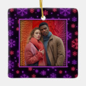 ネオン雪 セラミックオーナメント (正面)