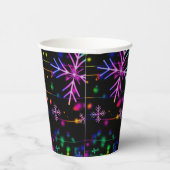 ネオン雪 紙コップ (右)