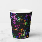 ネオン雪 紙コップ (正面)