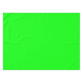 ネオン電気グリーン無地のカラー |クラシックエレガント テーブルクロス (正面(横))