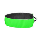 ネオン電気グリーン無地のカラー |クラシック アスレチックヘッドバンド (右)