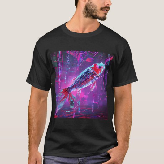 ネオン電流過負荷 Tシャツ (正面)