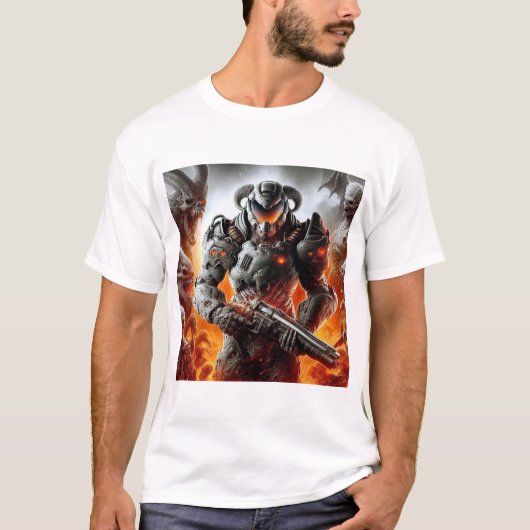 ネオン騎士 Tシャツ (正面)