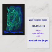 ネオン鬣の名刺 名刺 (正面/裏面)