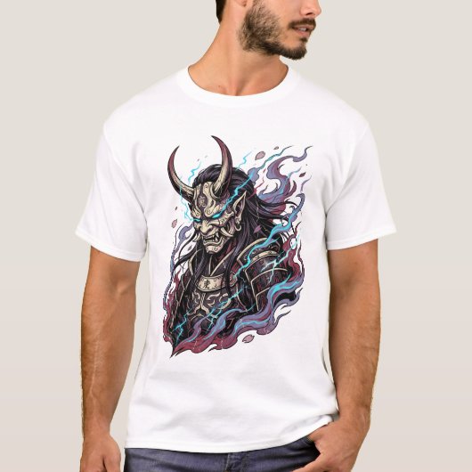 ネオン鬼V1 Tシャツ (正面)