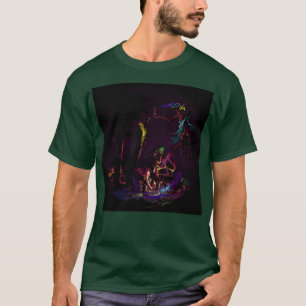 ネオン魔女 Tシャツ