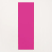 ネオン鮮やかなピンク | ピンク無地の色 ヨガマット (正面)