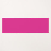 ネオン鮮やかなピンク | ピンク無地の色 ヨガマット (正面(横))