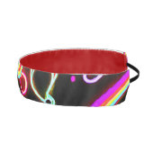 ネオン鮮やかグローパターン アスレチックヘッドバンド (右)