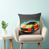 ネオン鮮やかグロー付きスポーツカー クッション (椅子)